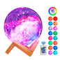 Lámpara lunar galaxia